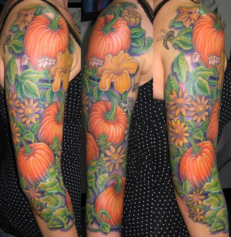 Tattoos - Pumpkins Sleeve - 113925